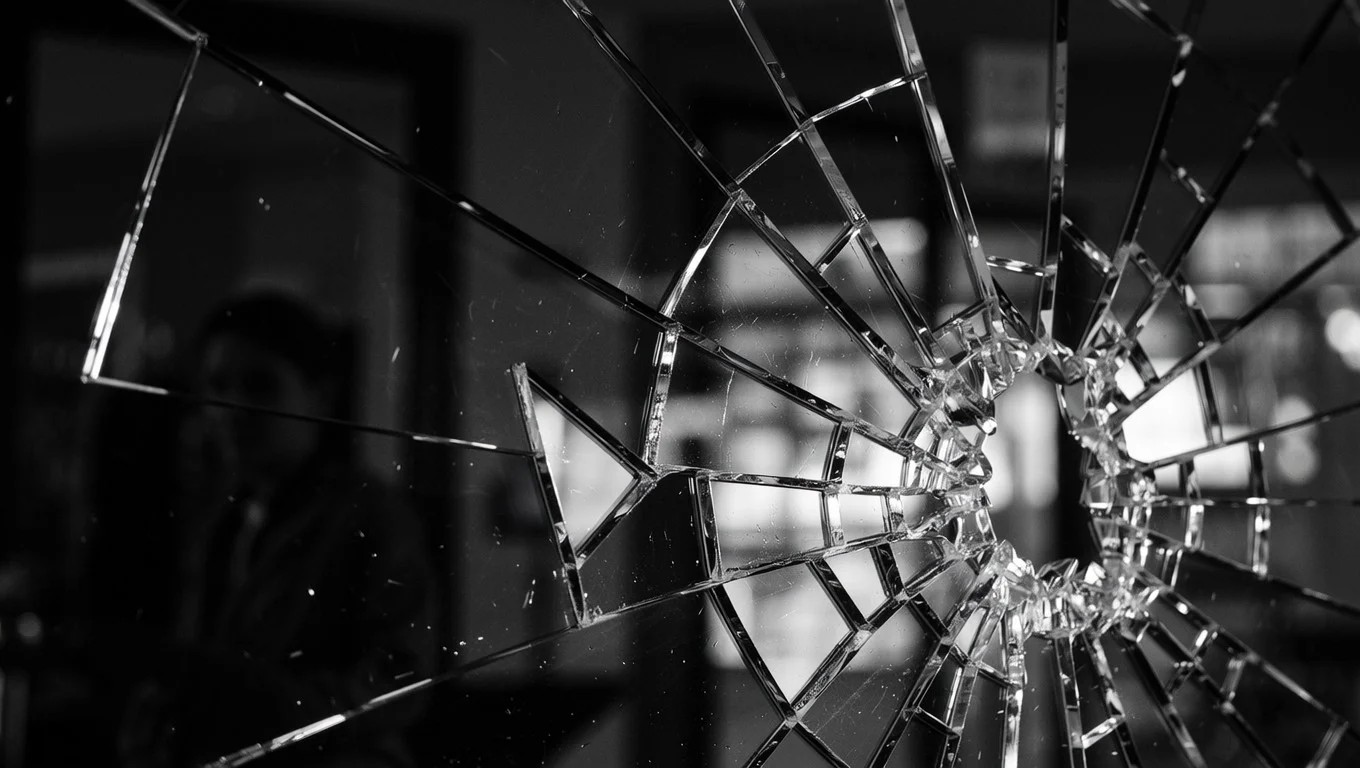 broken glass